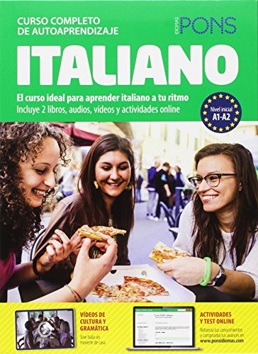 9788416057108: Curso Pons Italiano. 2 libros + 4 CD + DVD (Pons- Curso Autoaprendizaje)