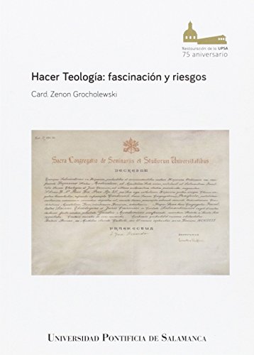 Stock image for HACER TEOLOGIA: FASCINACION Y RIESGOS for sale by Hiperbook Espaa