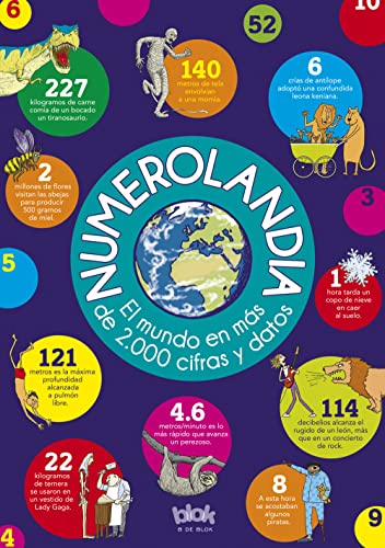 9788416075218: Numerolandia / Numberland: El Mundo En Mas De 2,000 Cifras Y Datos / the World in over 2,000 Figures and Facts