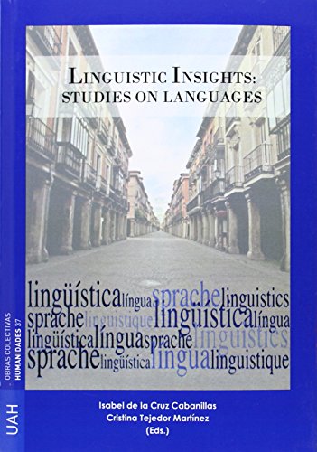 Beispielbild fr LINGUISTIC INSIGHTS: STUDIES ON LANGUAGES zum Verkauf von KALAMO LIBROS, S.L.