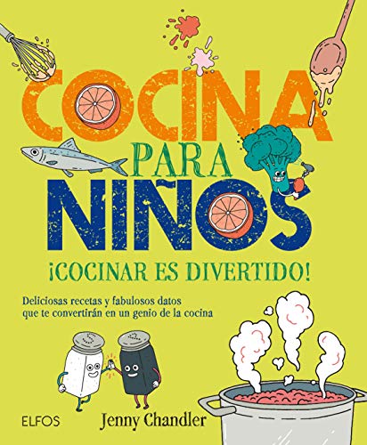 Stock image for COCINA PARA NIOS: COCINAR ES DIVERTIDO! Deliciosas recetas y fabulosos datos que te convertirn en un genio de la cocina for sale by KALAMO LIBROS, S.L.