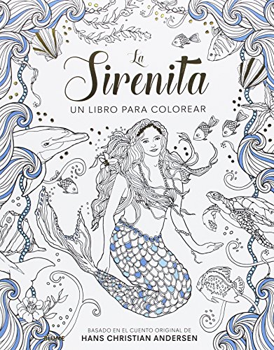 9788416138968: La sirenita: Un libro para colorear (ART BLUME)