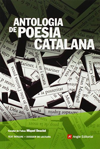 Beispielbild fr Antologia de poesia catalana (Angle LBartra Lleonart, Agust; Alcover zum Verkauf von Iridium_Books
