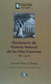 Diccionario de Historia Natural de las Islas Canarias. Vol. - José Viera y Clavijo