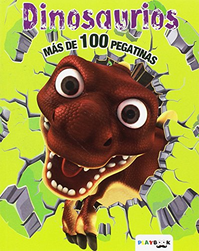 9788416189465: Dinosaurios. Ms de 100 pegatinas (Colorea y pega)