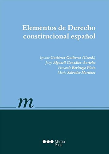 9788416212248: Elementos de Derecho constitucional espaol (Manual universitario)