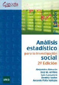 Imagen de archivo de ANALISIS ESTADISTICO PARA LA INVESTIGACION SOCIAL a la venta por KALAMO LIBROS, S.L.