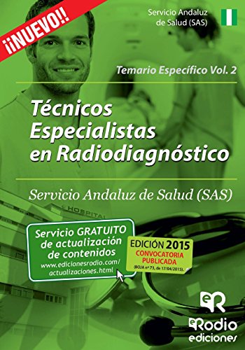 9788416232512: Tcnicos Especialistas en Radiodiagnstico del SAS. Temario Especfico. Vol. 2. (OPOSICIONES)