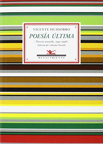 9788416246748: Poesa ltima : poesa reunida, 1941-1948
