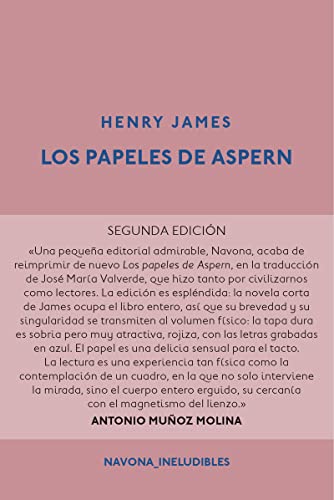 relajado Precaución explosión Los papeles de Aspern - James, Henry: 9788416259229 - AbeBooks