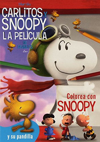 Imagen de archivo de Carlitos y Snoopy. La película de Peanuts. Colorea con Snoopy a la venta por Librería Antonio Azorín