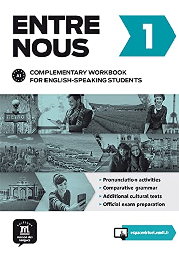 9788416273577: Entre Nous: Complementary workbook for English-speaking students 1 (A1) (Entre nous, 1)