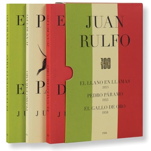 Stock image for Juan Rulfo. Estuche conmemorativo: Pedro Páramo. Llano en Llamas. Gallo de Oro (Spanish Edition) for sale by Wizard Books