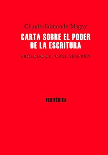 Beispielbild fr Carta sobre el poder de la escritura (Spanish Edition) zum Verkauf von GF Books, Inc.