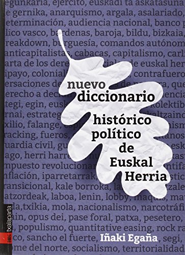 Imagen de archivo de Nuevo diccionario histrico poltico de Euskal Herria a la venta por Iridium_Books