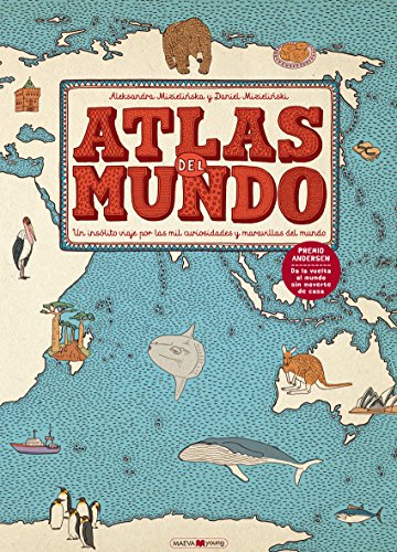 9788416363469: Atlas del mundo : un inslito viaje por las mil curiosidades y maravillas del mundo