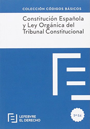 9788416378319: Constitucin Espaola y Ley Orgnica del Tribunal Constitucional (Cdigos Bsicos)