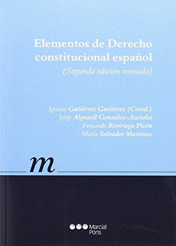 9788416402533: Elementos de Derecho constitucional espaol