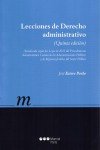 9788416402670: Lecciones de derecho administrativo (Manuales universitarios)