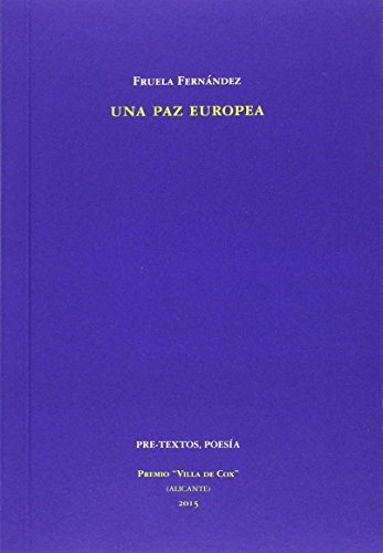 Beispielbild fr UNA PAZ EUROPEA zum Verkauf von KALAMO LIBROS, S.L.