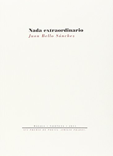 Stock image for NADA EXTRAORDINARIO for sale by KALAMO LIBROS, S.L.