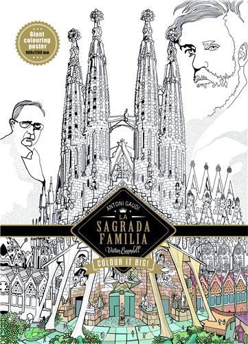 9788416504138: Barcelona: Gaudi - La Sagrada Familia (Color It Big!)