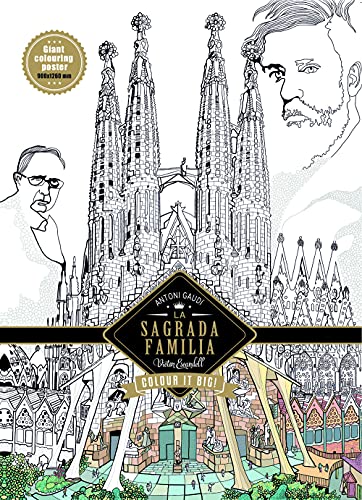 Stock image for LA SAGRADA FAMILIA. ANTONIO GAUDI. COLOUR IT BIG for sale by KALAMO LIBROS, S.L.