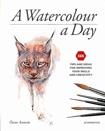 Imagen de archivo de A Watercolour a Day : 365 Tips and Ideas for Improving Your Skills and Creativity a la venta por Better World Books: West