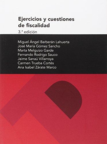 Stock image for Ejercicios y cuestiones de fiscalidad, 3 edicin for sale by Zilis Select Books