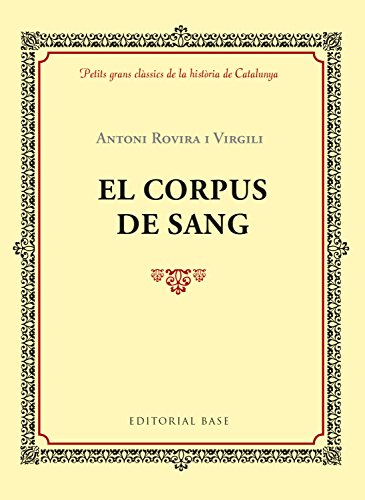 Imagen de archivo de El Corpus de Sang a la venta por AG Library