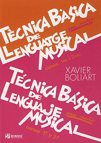 Imagen de archivo de TECNICA BASICA DE LLENGUATGE MUSICAL GRAU MITJA 1-2 a la venta por Antrtica