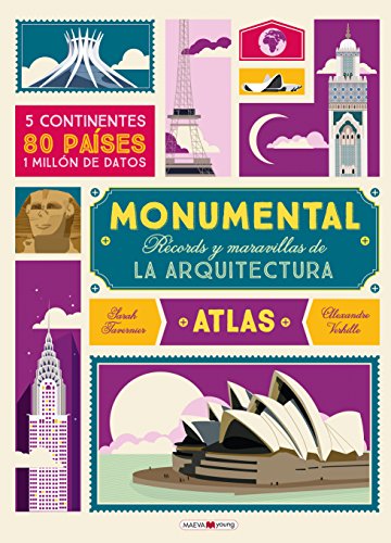 Beispielbild fr Atlas Monumental: Rcords y maravillaTavernier, Sarah; Verhille, Alex zum Verkauf von Iridium_Books
