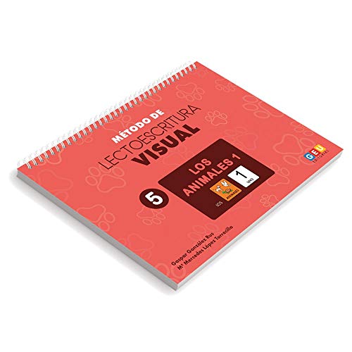 9788416729845: Mtodo de lectoescritura visual 5. Los animales 1