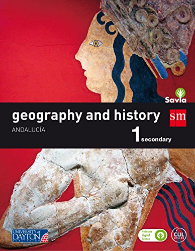 Beispielbild fr Geography And History. 1 Secondary. Savia. Andaluca zum Verkauf von Hamelyn
