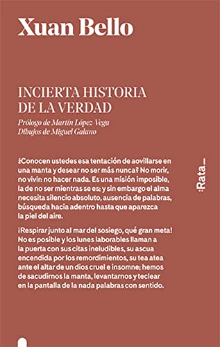 Beispielbild fr Incierta historia de la verdad (rata/5, Band 16) zum Verkauf von medimops