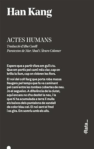 Imagen de archivo de Actes humans (rata/0, Band 23) a la venta por medimops