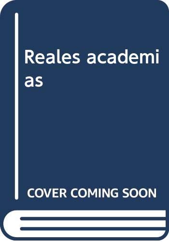 Stock image for Reales academias for sale by Agapea Libros