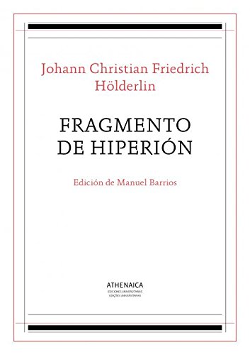 Beispielbild fr FRAGMENTO DE HIPERION zum Verkauf von KALAMO LIBROS, S.L.