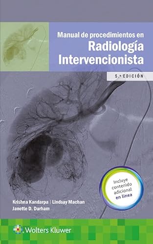 Imagen de archivo de Manual de procedimientos en radiología intervencionista (Spanish Edition) [Soft Cover ] a la venta por booksXpress