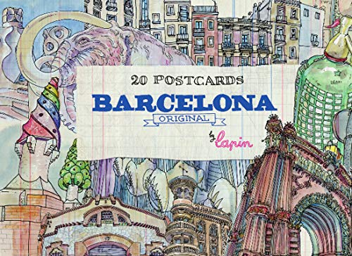 Imagen de archivo de Barcelona - Original: 20 Postcards [Paperback] Lapin a la venta por Lakeside Books