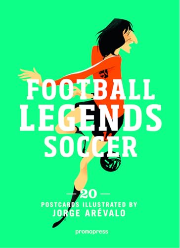 Imagen de archivo de FOOTBALL LEGENDS SOCCER. 20 POSTCARDS a la venta por KALAMO LIBROS, S.L.