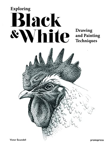 9788416851829: Exploring Black and White: Drawing and Painting Techniques