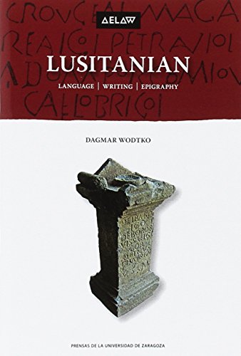 Imagen de archivo de LUSITANIAN: LANGUAGE. WRITING. EPIGRAPHY a la venta por KALAMO LIBROS, S.L.