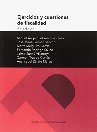 Stock image for EJERCICIOS Y CUESTIONES DE FISCALIDAD (5. EDICIN) for sale by Zilis Select Books