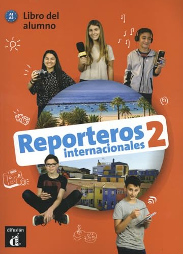Stock image for Reporteros Internacionales 2 Libro del alumno + CD: Reporteros Internacionales 2 Libro del alumno + CD (Spanish Edition) for sale by Red's Corner LLC