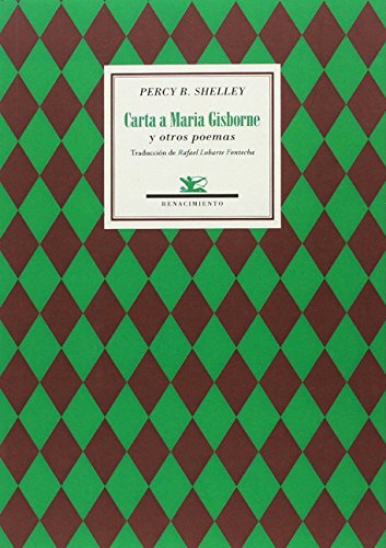 Beispielbild fr Carta a Maria Gisborne y otros poemas (Traducciones, Band 29) zum Verkauf von medimops