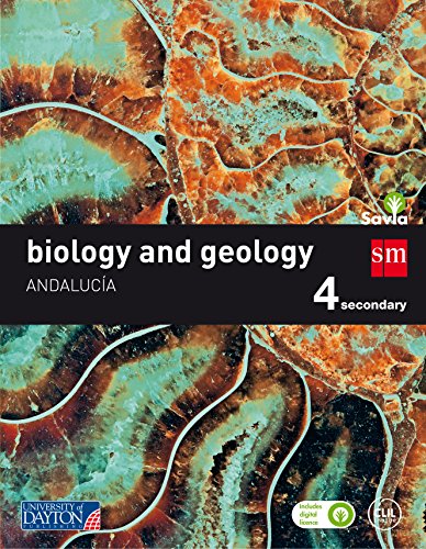 Stock image for BIOLOGY AND GEOLOGY. 4 SECONDARY. SAVIA. ANDALUCÍA for sale by Zilis Select Books