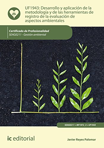 Stock image for DESARROLLO Y APLICACION DE LA METODOLOGIA Y DE LAS HERRAMIENTAS DE REGISTRO DE LA EVALUACION DE ASPECTOS AMBIENTALES. SEAG0211 - GESTION AMBIENTAL for sale by KALAMO LIBROS, S.L.