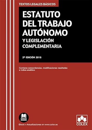 Stock image for Estatuto del Trabajo Autnomo y legislacin complementaria for sale by AG Library