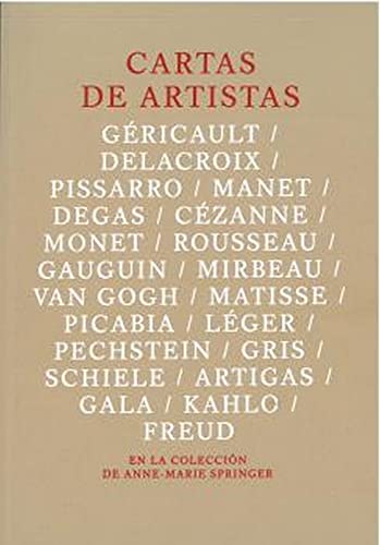 Beispielbild fr CARTAS DE ARTISTAS zum Verkauf von Librerias Prometeo y Proteo